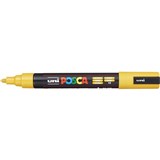 UNI POSCA POSTER MARKER PC5M 25MM MEDIUM BULLET OCHRE PAINT MARKER