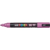 UNI POSCA POSTER MARKER PC5M 25MM MEDIUM BULLET RASPBERRY PAINT MARKER