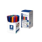 STAEDTLER LUMOCOLOUR WHITEBOARD COMPACT MARKER BULLET POINT ASSTD CUP 32