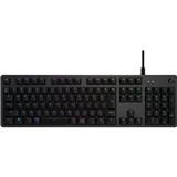 LOGITECH G512 CARBON LIGHTSYNC RGB MECHANICAL CLICKY GAMING KEYBOARD WITH GX BLUE SWITCHES