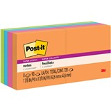 POSTIT 6228SSAU SUPER STICKY NOTES 476X476MM ENERGY BOOST PK8 MINI REO DE JANIERO