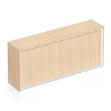 RAPIDLINE CASA SWING 4 DOOR CUPBOARD 1800W X 400D X 800MMH OAK AND WHITE