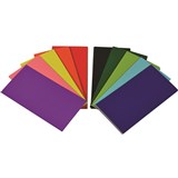 Rainbow Flash Card 290gsm 203mmx102mm Assorted 100 Sheets