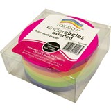 KINDER SHAPES Fluoro Paper Circles 120mm PK500