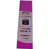 RAINBOW FLURO CREPE PAPER 500mmx25m Lilac