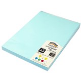 RAINBOW SYSTEM BOARD 150GSM A4 BLUE PACK OF 100
