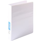 BANTEX INSERT BINDER STANDARD A4 2D RING 38MM WHITE