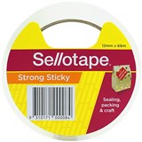 Sellotape Sticky Tape 12mmx66m Clear