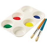 EC PAINT PALETTE NO 8 6 Well 257x180mm