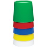 EC WATER POTS No 5 SET 5 ASSORTED COLOURS