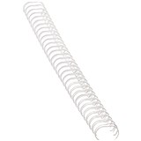 FELLOWES BINDING WIRE COMBS 12 7mm 34 Loop White Pack of 100