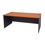 RAPID WORKER RANGE DESK 1500X750 OPEN CHERRY IRONSTONE