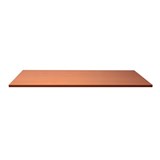 Rapidline Melamine Rectangle Table Top Only 25mm Thick 1200Wx600D Cherry