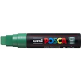 UNI PC17K GREEN CHISEL POINT PAINT MARKER