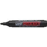 UNI PROCKEY PERMANENT MARKER BULLET TIP BLACK BOX OF 12