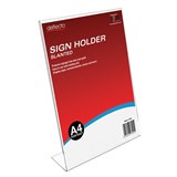 A4 PORTRAIT SLANTED MENU HOLDER 47401