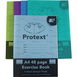 PROTEXT EXERCISE BOOK A4 48 PAGE 14MM D T CAT