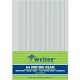WRITER A4 EXAM PAPER 14mm Dotted Thirds Landscape 500 SHEETS