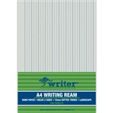 WRITER A4 EXAM PAPER 18MM DOTTED THIRDS LANDSCAPE REAM