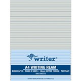 WRITER A4 EXAM PAPER 18mm Dotted Thirds Portrait Ream of 500
