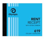 TUDOR RENT RECEIPT BOOK DUPLICATE PEN CARBON BOOK 619