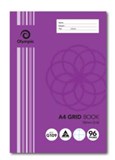 OLYMPIC GRID BOOKS A4 96 Page 10MM GRID