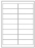LABELS LASERINKJET 16 PER PAGE 991X339MM BOX 1600 511516  320 025 300