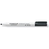 STAEDTLER 341 WHITEBOARD MARKER COMPACT BULLET POINT BLACK BX10