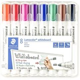 STAEDTLER 351 WHITEBOARD MARKER BULLET POINT ASSORTED COLOURS WLT8