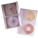 FELLOWES BINDER SHEET CD  DVD POCKETS 2 PER SHEET PK10