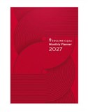 Collins Colplan Planner Month To View A4 Red Geo 2027