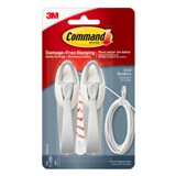 3M CORD BUNDLERS  COMMAND ADHESIVE 2 BUNDLERS 3 STRIPS PACK2 17304anz