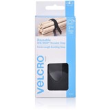 VELCRO ADJUSTABLE WRAP REUSABLE 19MMx3M BLACK