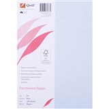 PAPER QUILL 89gsm PARCHTONE  BLUE PARCHMENT 06267 PK100