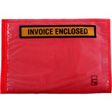 CUMBERLAND PACKAGING ENVELOPES Invoice Enclosed Red Bx1000
