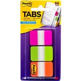 POSTIT DURABLE INDEX TABS 686PGO PINK GREEN ORANGE
