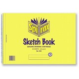 SPIRAX SKETCH BOOK 534 212x297mm A4 40pg SIDE BOUND