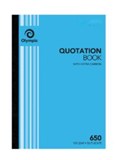 A4 OLYMPIC QUOTATION BOOK 650 DUPLICATE 210X297MM