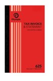 OLYMPIC CARBON INVOICE  STATEMENT BOOK 625 TRIPLICATE 203X125MM