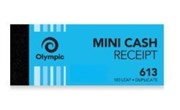 OLYMPIC CARBON CASH RECEIPT BOOK 613 DUPLICATE 50X125MM SAME AS 67 DUPLICATE