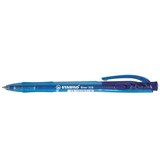 STABILO 308 RETRACTABLE BALLPOINT PEN MEDIUM BLUE