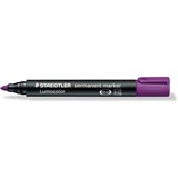 STAEDTLER 352 DRYSAFE 2MM PERMANENT MARKERS VIOLET LUMO BULLET