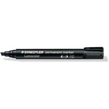 STAEDTLER 350 DRYSAFE PERMANENT MARKER CHISEL BLACK 3509