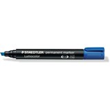 STAEDTLER 350 DRYSAFE PERMANENT MARKER CHISEL BLUE