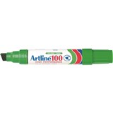 ARTLINE 100 PERMANENT MARKERS 12MM TIP GREEN