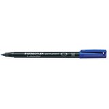 STAEDTLER 317 LUMOCOLOR OHP PENS PERMANENT MEDIUM 0810MM BLUE