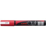 UNI CHALK MARKER 25MM BULLET TIP RED