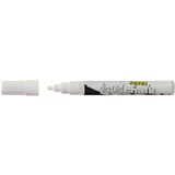 Texta Liquid Chalk Marker Bullet 45mm Nib White Wet Wipe