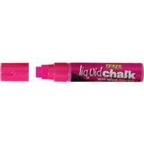 TEXTA JUMBO LIQUID CHALK CHISEL 15MM NIB PINK WET WIPE