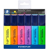 STAEDTLER TOPSTAR HIGHLIGHTERS WLT6  364WP6 TEXTSURFER CLASSIC WLT6